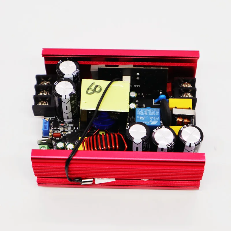 600W -B LLC резонансная Плата усилителя мощности irs2092s, плата импульсного источника питания, постоянный ток, положительный и отрицательный ± 45 В, 55 в, 65 в, 70 в