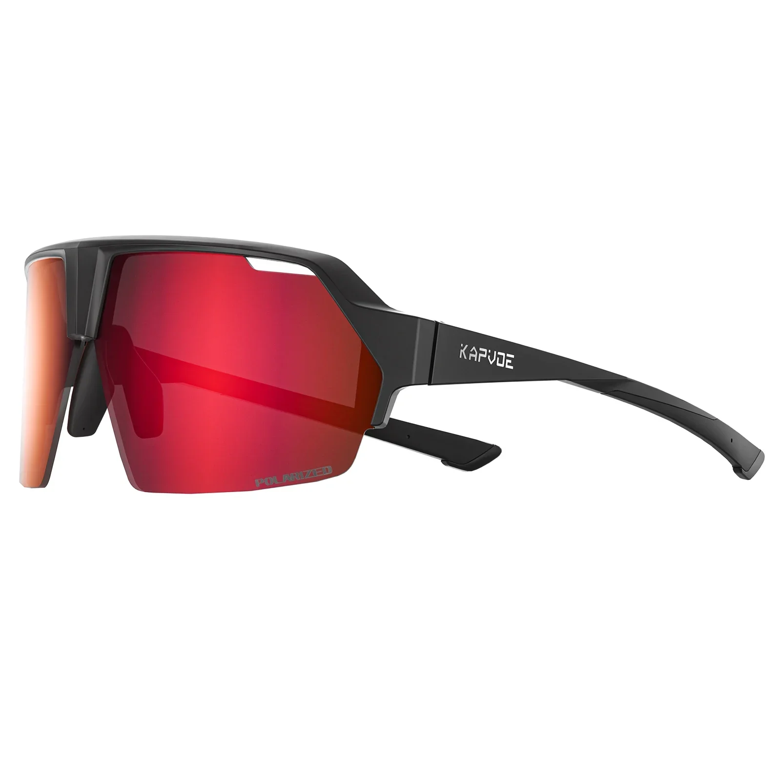 Kapvoe Polarized Sports Sunglasses Cycling Glasses UV400 Lightweight Running Driving Hiking Outdoor Eyewear Men Women Sunglasses