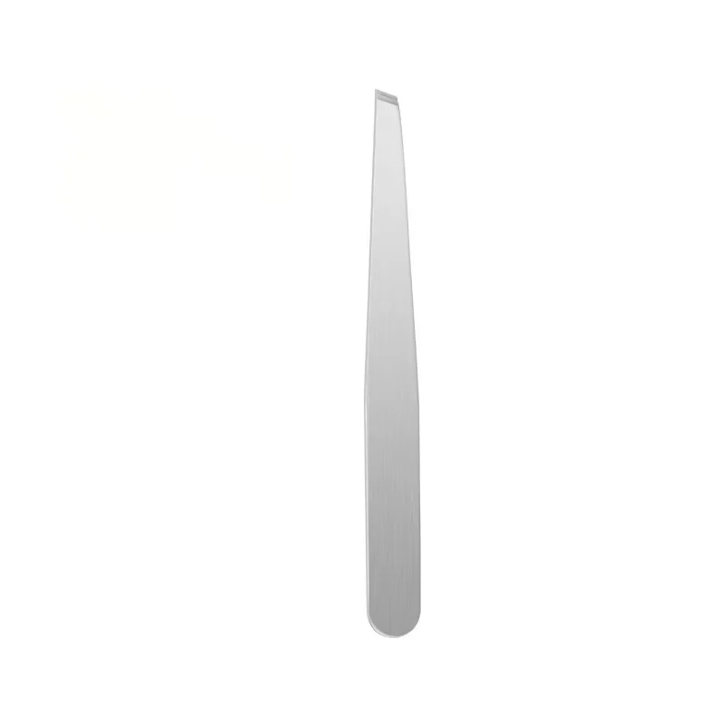 Oblique stainless steel eyebrow clip hair removal forceps eyebrow repair pliers beauty tool 5
