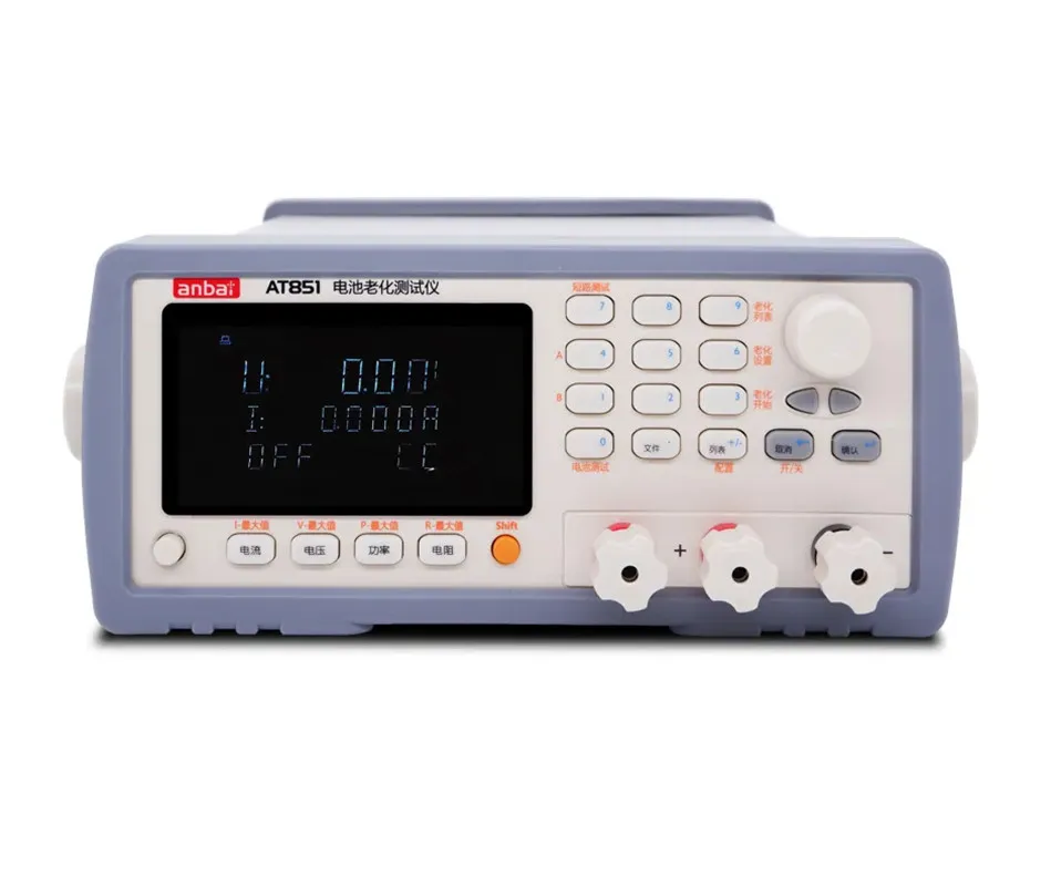 

AT851 Battery Aging Meter 300W 120V 30V (Capacity Tester)