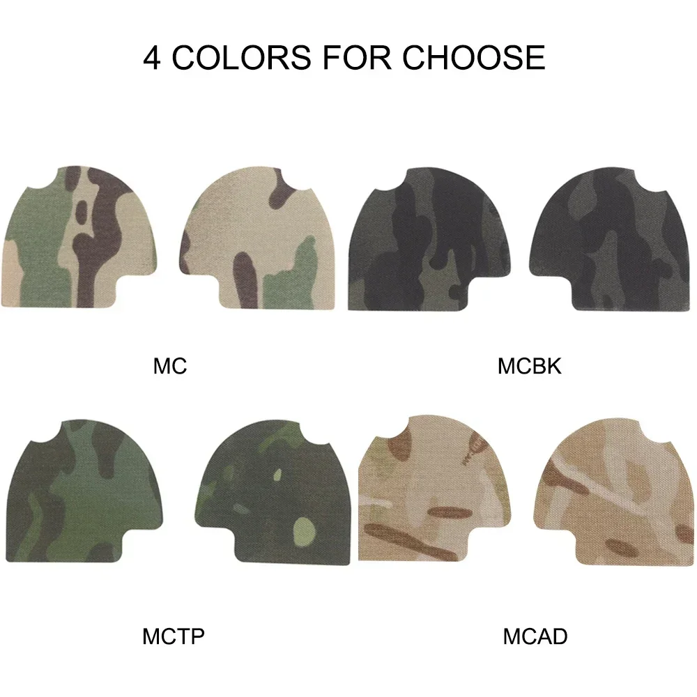 COMTAC Series Headset Sticker Camo Velcro Cable Storage 2-in-1 Magic Patch for ComTac (II/III/V/VI) Hunting Shooting Headphone