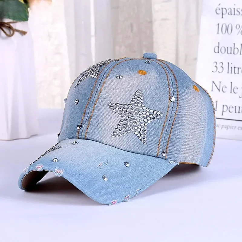 Casquette Baseball Cadet Femme Bling Basketball Sport - Camo - 100% Coton - Neuve