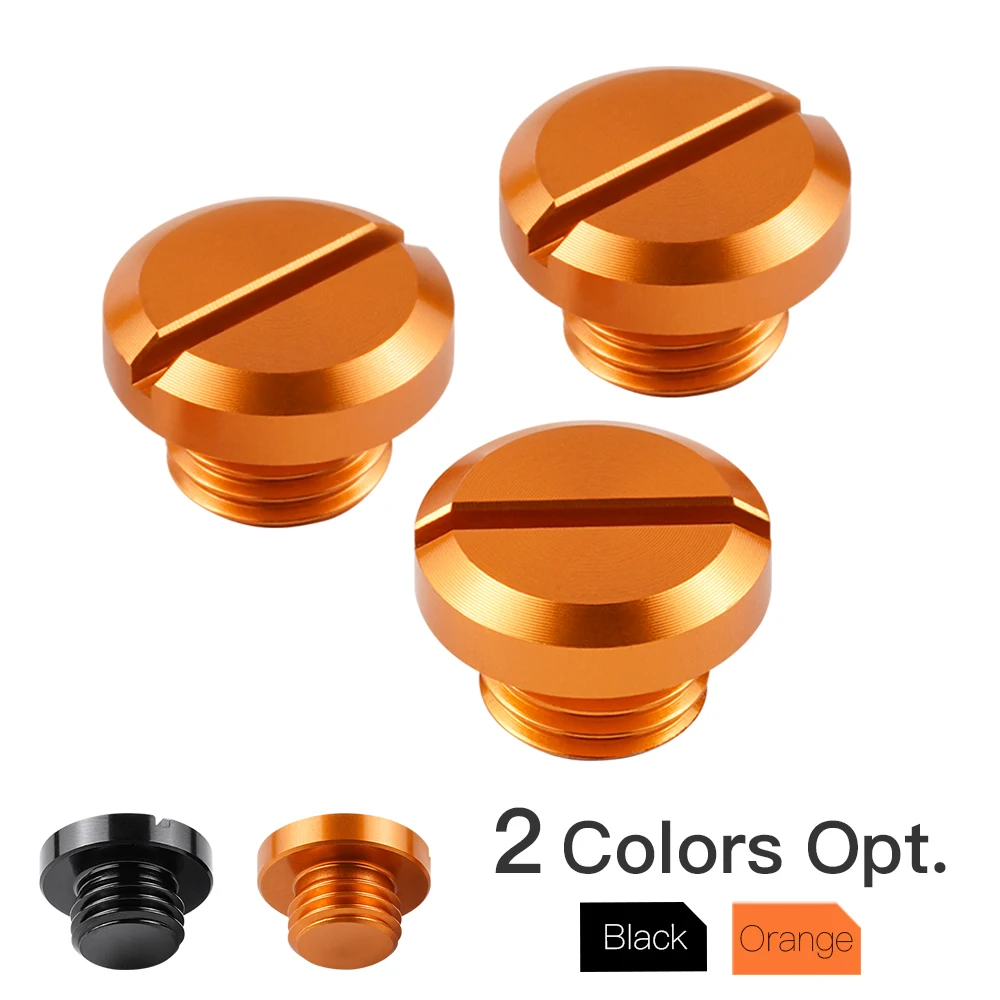 Side Mirror Hole Plugs For KTM Duke 125 200 390 250 690 790 Duke 990 SMT 1290 Super Adventure 1290 SuperDuke GT/R