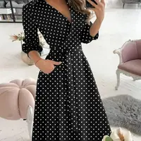 Women Print Dress Sexy V-Neck Bat Sleeve Ruffl Flowers Print Bohemian Beach Sundress Ladies Loose Summer Vacation Mini Dresses - Image 2