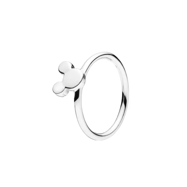 Bague populaire en argent sterling 925% de la série Princesse, avec coquille, couronne, nœud et zircon rose, pour femme, accessoires de bijouterie fine pour soirée