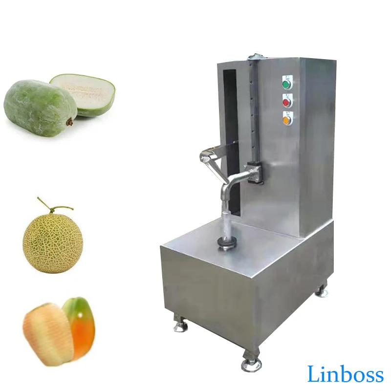 

220v Industrial Commercial Fruit And Vegetable Peeler Watermelon Papaya Peeling Machine Taro Apple Peeler Machine