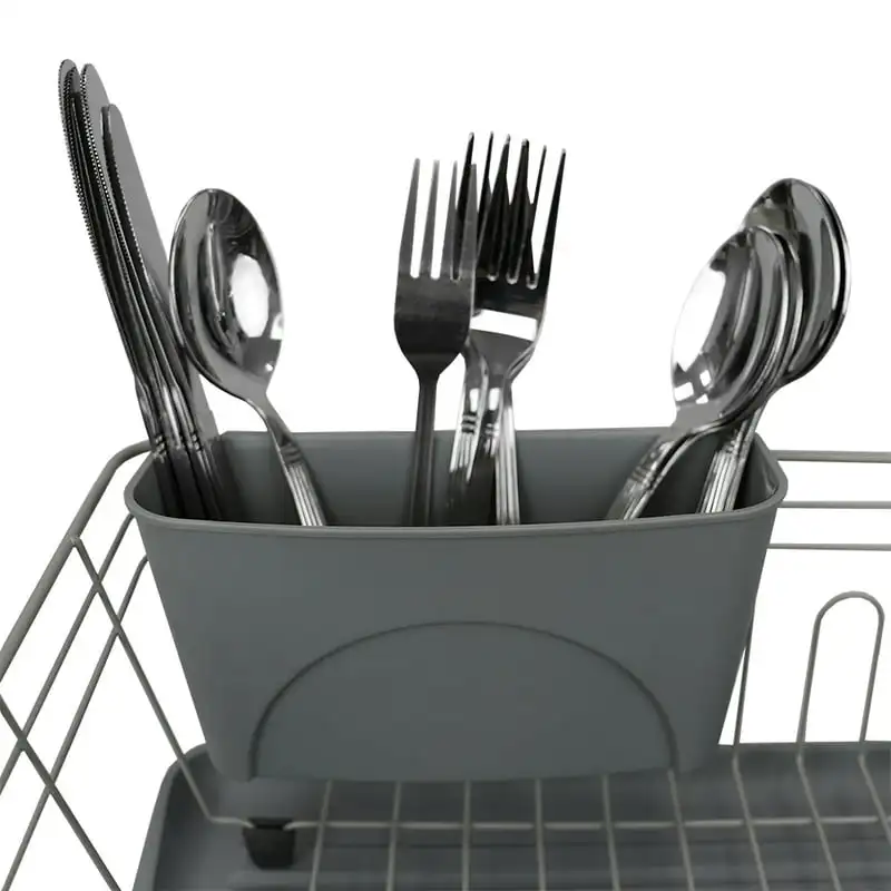 3 Piece Dish Rack, Grey Articulos de cocina y hogar ofertas Sieve