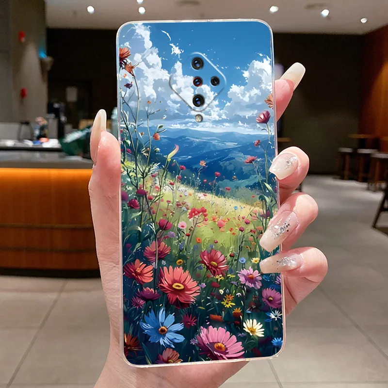 Luxury Cute Dragon Transparent Soft TPU Back Cover Phone Case