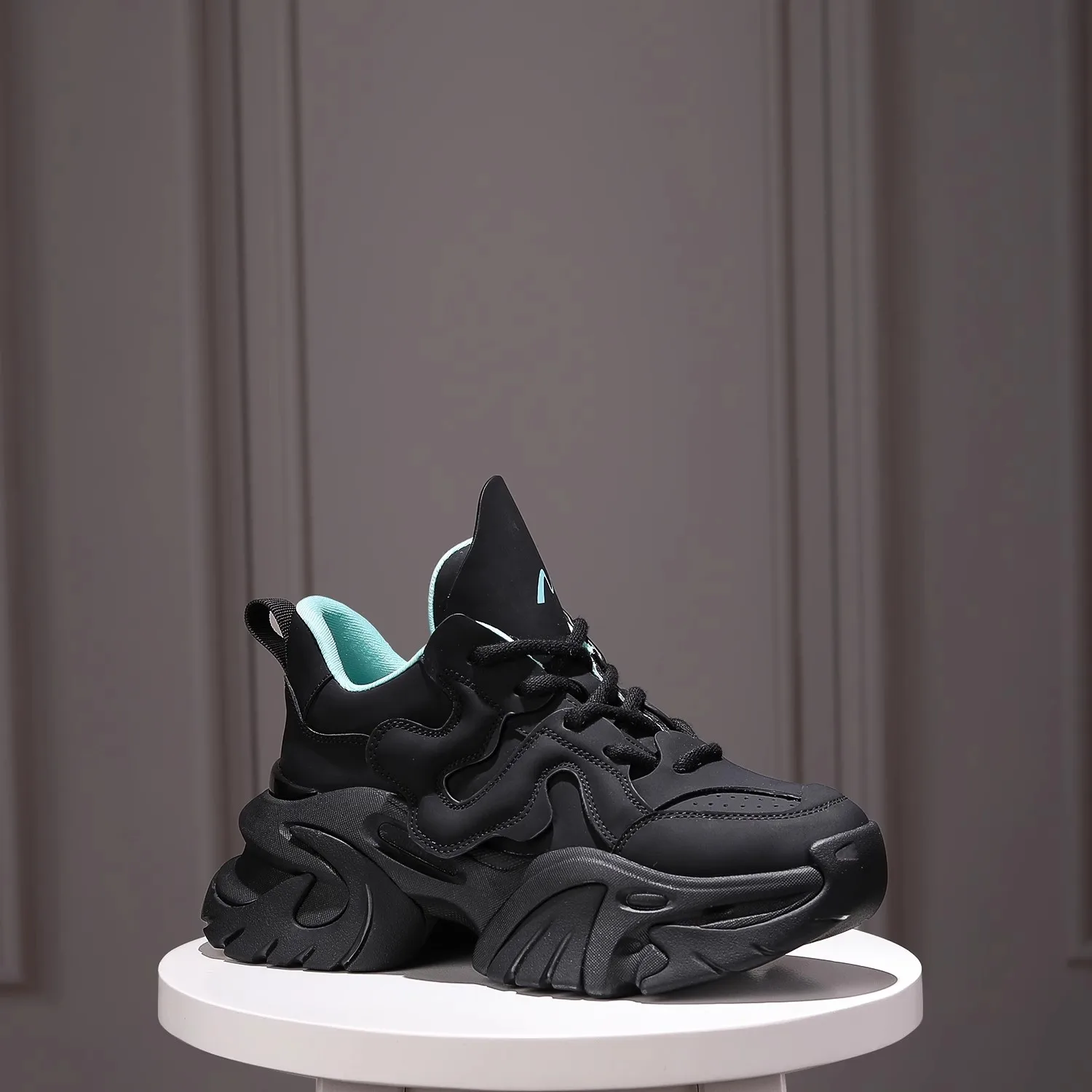 2024 New Trendy Explosive High Rise Thick Bottom Casual Shoes for Women, Classic Breathable Lightweight Sports Shoes sneakers 5