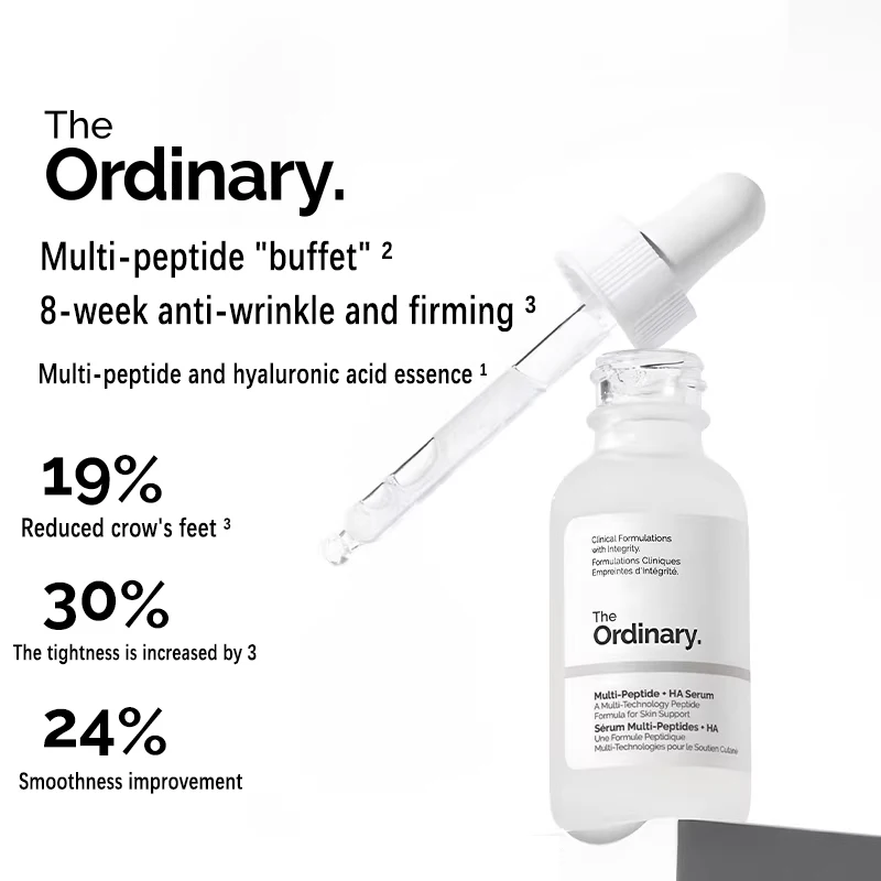 Siero Multi-Peptide + HA con Complessi di Acido Ialuronico ed Essenze di Aminoacidi per Aiutare a Migliorare l'Aspetto di Rassodamento ed Elasticità - immagine 4