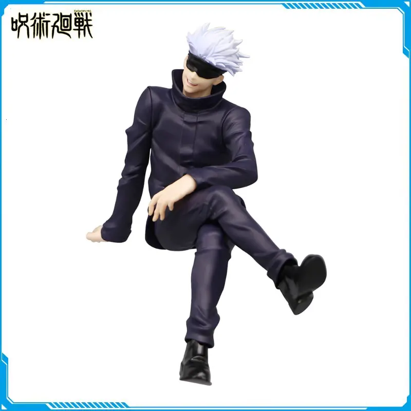 

FuRyu Original Jujutsu Kaisen Gojo Satoru Curse Master Anime Action Figures Instant Noodles Pressure Collectible Model Toys