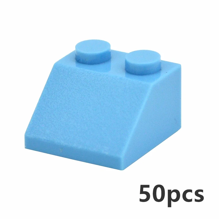 Creative Educational Building Block Roof Tile Slope - Thick Figure Assembly Toy Set