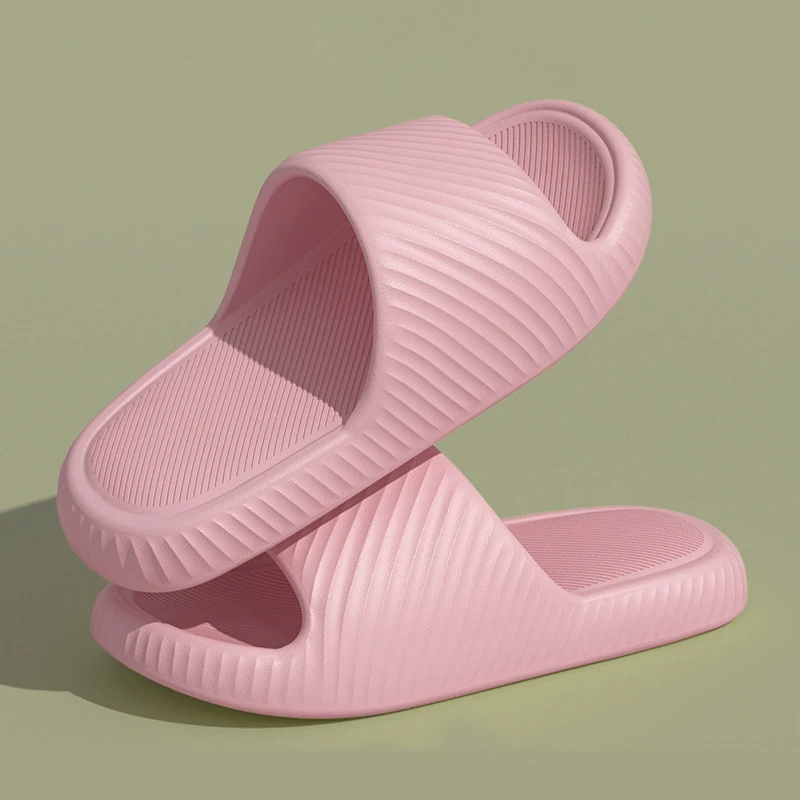 

2023 Summer Fashion Casual Women's Slippers Soft Beach Shoes Light Eva Slides Brand Men's Flip Flops Sandals Large Size
