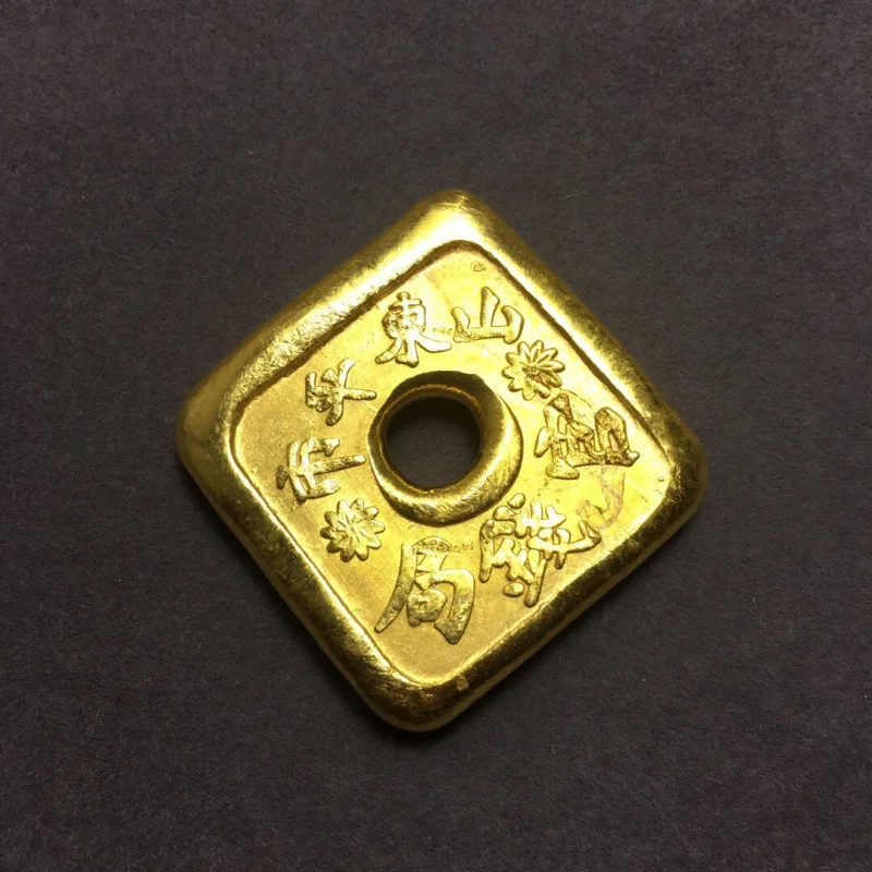 

Оптовая продажа с завода, Золотая Античная Золотая балка с медным покрытием, золотой слиток, золотой слиток, большая прозрачная Золотая библиотека, желтое медно-золотое покрытие L