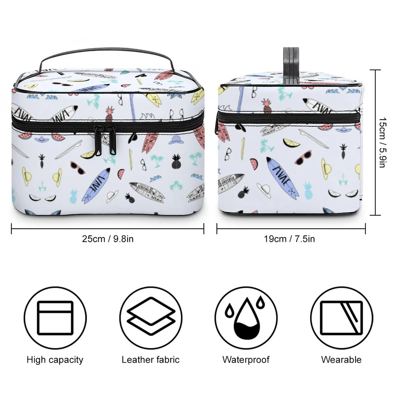 Girl Cosmetic Bag Outdoor Waterproof Make Up Case Makeup Bag Women Toiletries Organizer Waterproof Female Storage Make up Cases