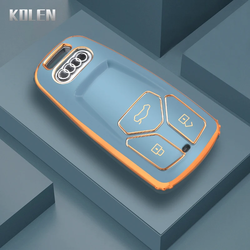 Elegant TPU Car Key Case Cover - Fashion Edition