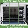 25-Quart Air Fryer Oven & Professional Dehydrator with 3 Heating Elements & Rotisserie, 12 Functions, Preheat & 5 Cooking Levels 5