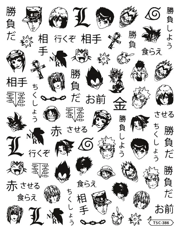 Anime Flash Tattoos  Etsy