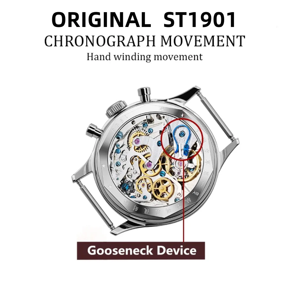 Chronograph Movement Manual Movement Watch Watch Sw 510 Uhrwerk