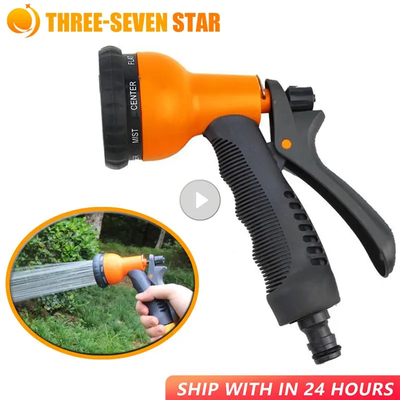 

8 Modes High Pressure Water Gun Garden Spray Irrigation Watering Gun Multifunction Portable Sprinkle Nozzle Garden Garden Tools