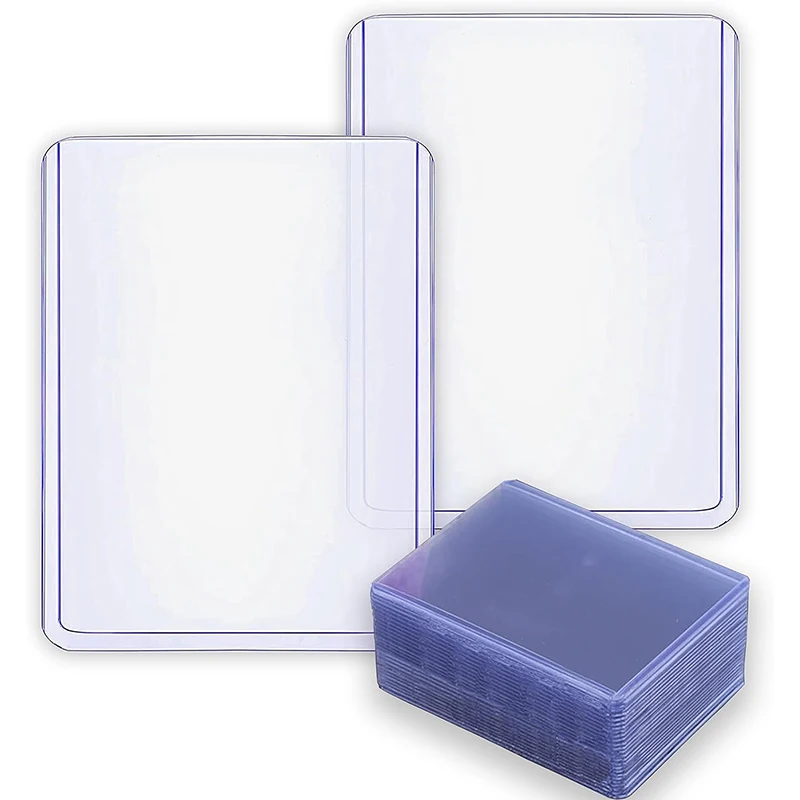 Card Holder Card Protector Idol Card Protector 35PT Top Loader Trading Card Topload Holder Hard Plastic Card Sleeves Baseball Sports Cards