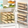 4-layer Transparent Slide Egg Storage Box Ladder Egg Box Storage Refrigerator Side Door Large Capacity Automatic Egg Roller 3