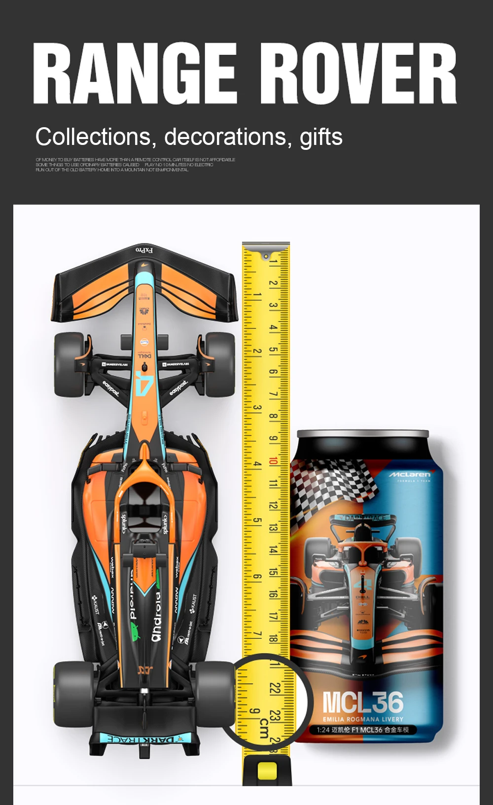 1:24 2022 F1 McLaren MCL36 #4 Lando Norris Formula 1 Racing Static Model Alloy Diecast Car Collection Gifts Toys 18 S0db8a2853d4247b68a2fd190d414cb9bk