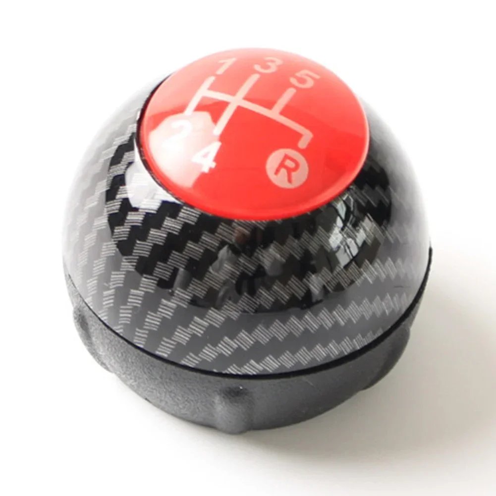 5-speed Shift Lever Knob Ball 55344048 5-Speed Shift Lever Knob For The For Fiat 500 2012- Car Accessories