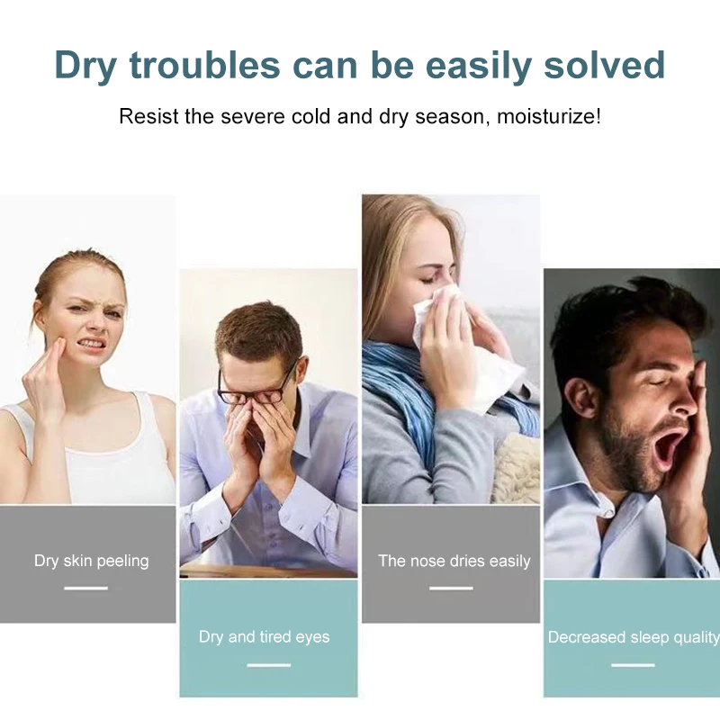 Description Picture 5 of item260ML USB Ultrasonic Air Humidifier LED Lamp Mini Essential Oil Diffuser Car Purifier Aroma Anion Mist Maker With Light + Fan