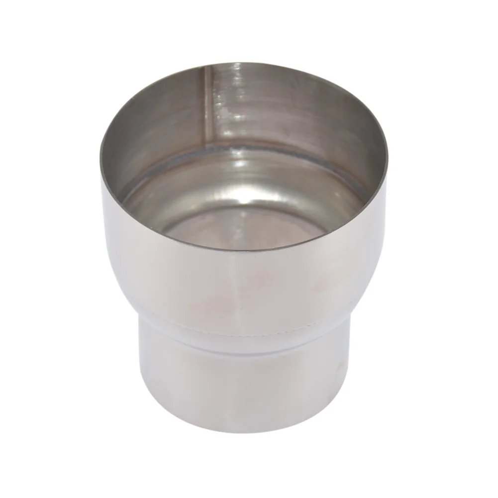 Acciaio Inox 58mm Su 57mm Adattatore Sistema Scarico Tubo Pezzo Di - Foto 2