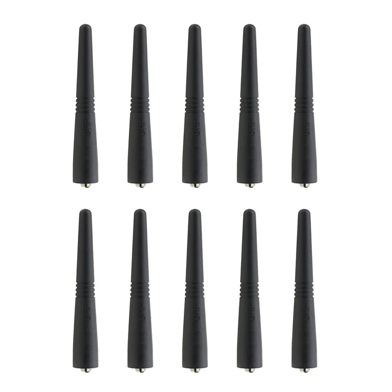 

10 шт. UHF 400-470 МГц/UHF 330-390 МГц/VHF 136-174 МГц короткая антенна для Motorola GP338 GP328 GP3188 GP68 GP340 GP344 GP380 радио