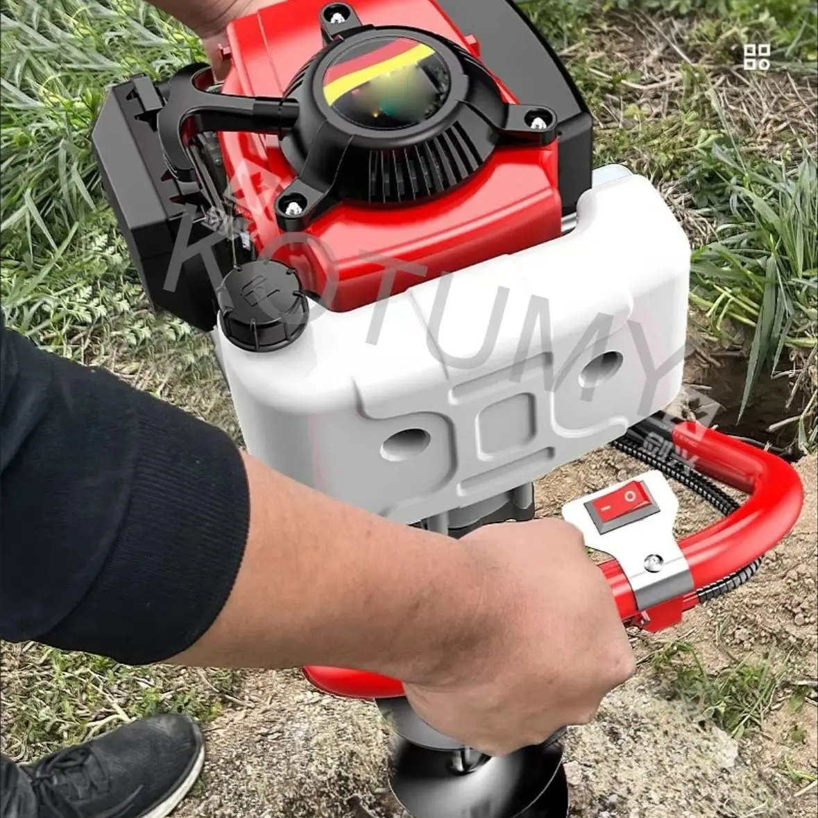Post Hole Digger Gas Powered Earth Auger Borer Fence Ground Two-stroke Gasoline Ground Drilling and Digging Machine