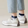 Breathable Short Socks for Men, Color Blocked, Round Drawstring, Simple Fashion, College Style, Summer, Spring, Autumn, 5 Pairs 5
