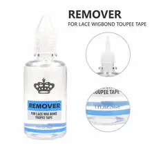 

30ml Toupee Remover Liquid Remove Easily Non-irritating Hair Replacement Lace Front Wig Adhesive Glue Remover for Head