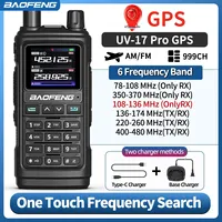 Baofeng UV 17 Pro GPS Walkie Talkie Air Full Band Long Range Wireless Copy Frequency Two Way Radio Type-C UV K5 Plus Ham Radio 1