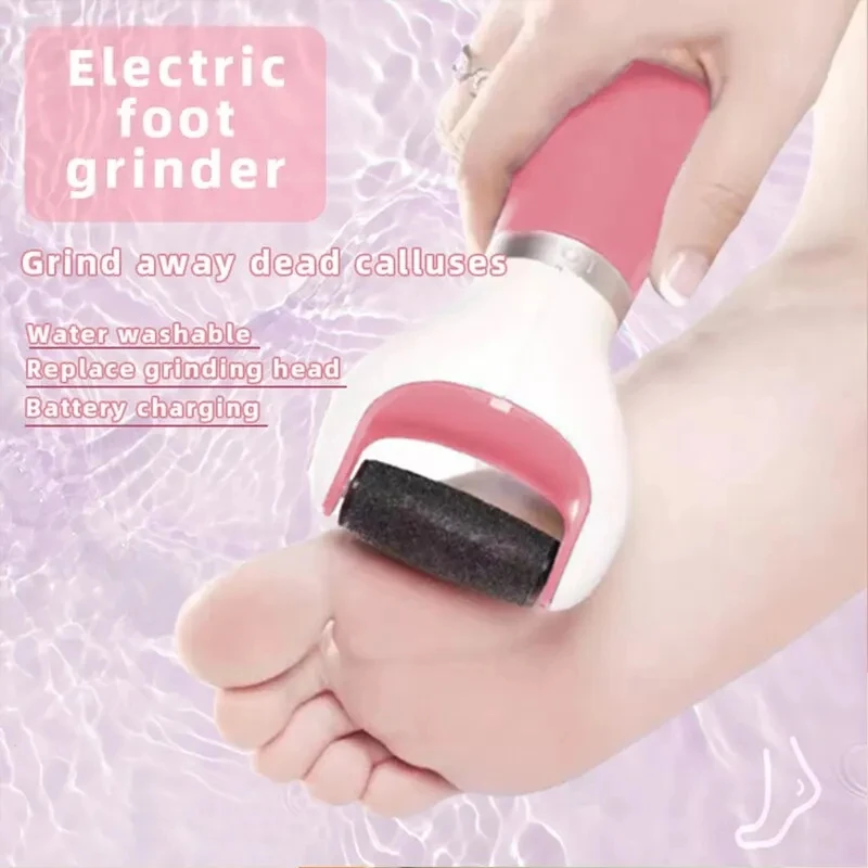 Foot Care Tool Electric Foot File Foot Callouses Dead Skin Remover Shaver Remove Dry Dead Hard Cracked Skin Safe and Painless 2