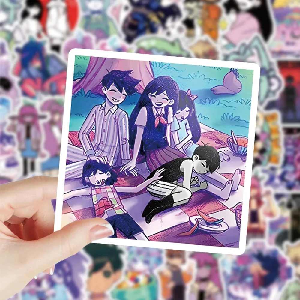 Game Omori Stickers Anime Decals DIY Bike Skateboard Laptop Phone Suitcase Car Cool Waterproof Sticker Kids Toys 10/30/50/100pcs cartoon stickers,decorative stickers,self adhesive stickers,stationery stickers,anime stickers,paper stickers,adhesive stickers,decorative labels stickers,handbook stickers,diy scrapbooking accessories
