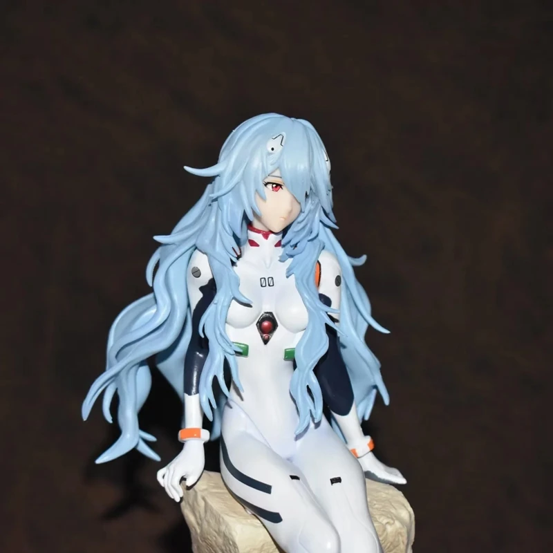 17CM NEON GENESIS Evangelion EVA Ayanami Rei Figurine PVC Statue Manga