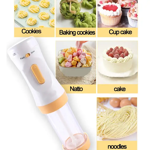 CooksEssentials Electric Cookie Press w/ 12 Discs & 3 Icing
