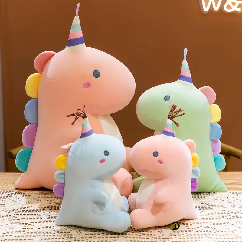 Plush toy cute grab machine doll doll soft dinosaur pillow birthday gift for girlfriend can make logo egg twisting machine blind box dinosaur alloy car twisting egg ball game console grab doll machine birthday gift boy toys