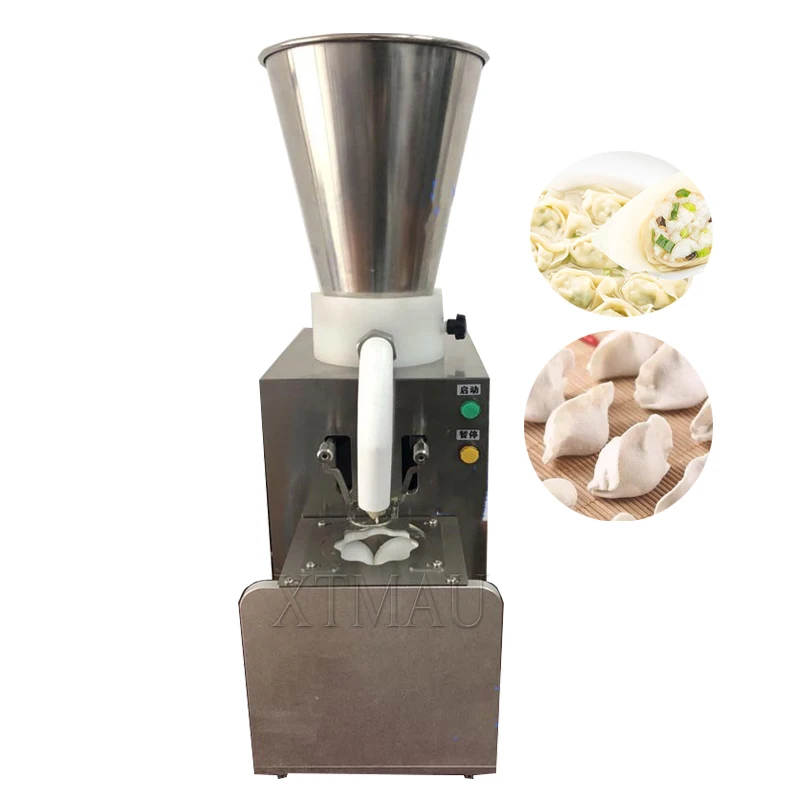 

Tabletop Japan Gyoza Dumpling Making Machine Small Dumplings Wrapping Machine Semi-Automatic Stainless Steel Dumplings Maker