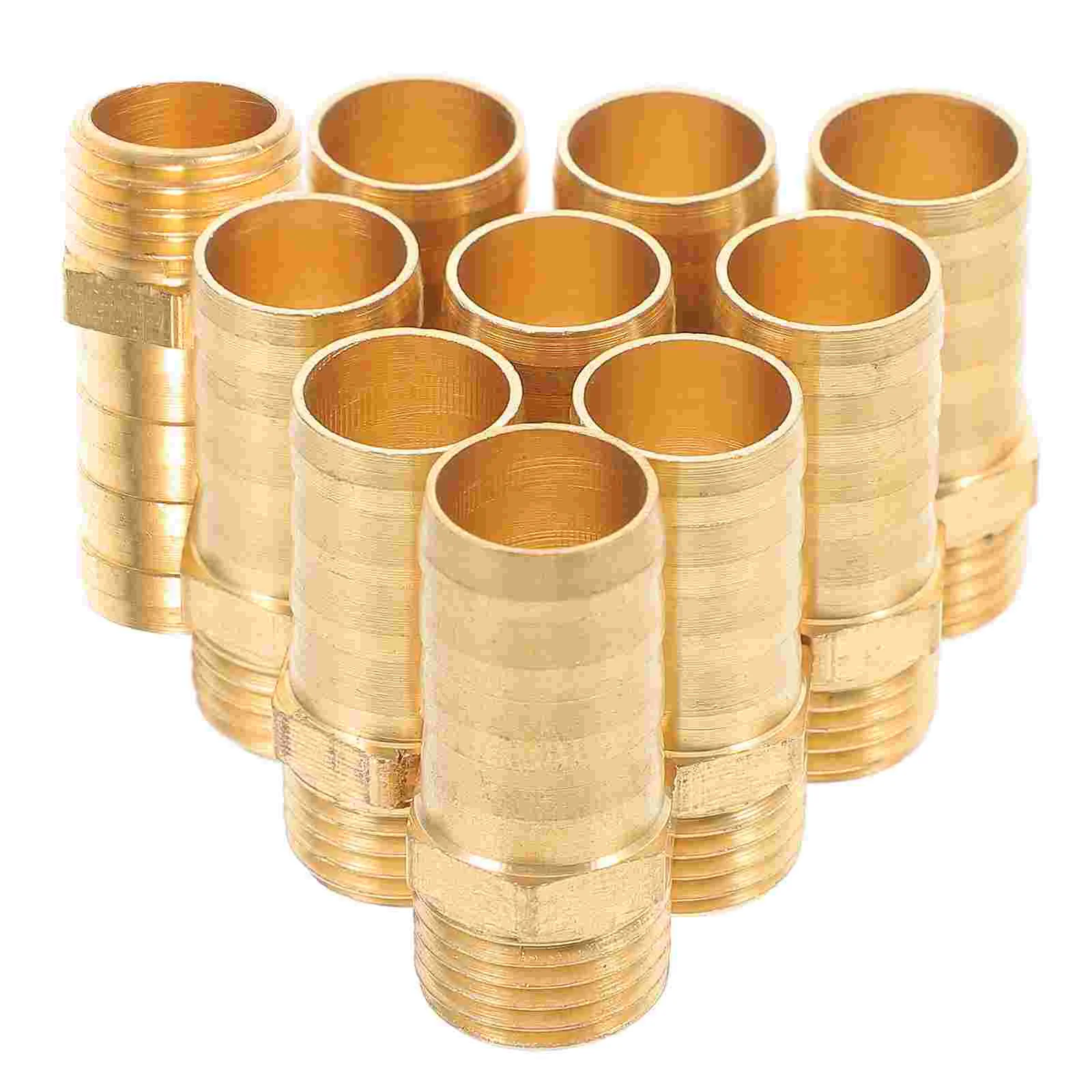 

10 Pcs Hose Barb Fittings Pex Connector Rv Accessories Adapter Connectors Air Attachments Joint