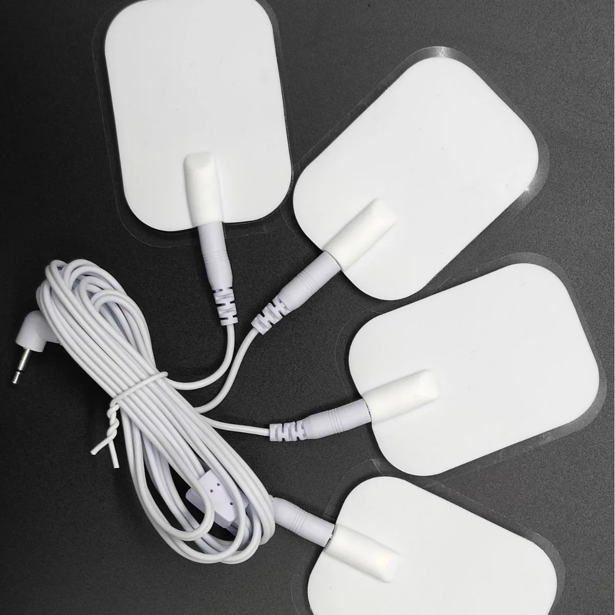 2.0 Elettrodi Di Ricambio Per Massaggio, Confezione Da 10 White - Foto 3