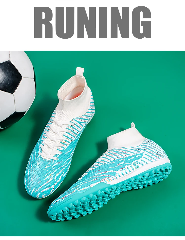 Fußball Schuhe Stollen Männer Breathabl Erwachsene Hot-selg Hohe-qualität Ultraleicht Fußball Stiefel_voghion.com