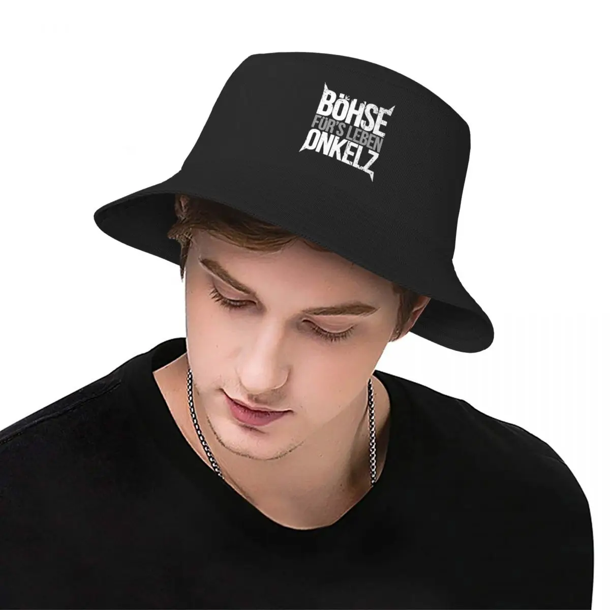 Unique Bohse Onkelz Rock Bucket Hat Unisex Lightweight Camping