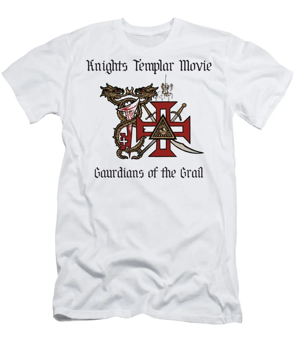 

Knights Templar Movie T-Shirt 100% Cotton O-Neck Summer Short Sleeve Casual Mens T-shirt Size S-3XL