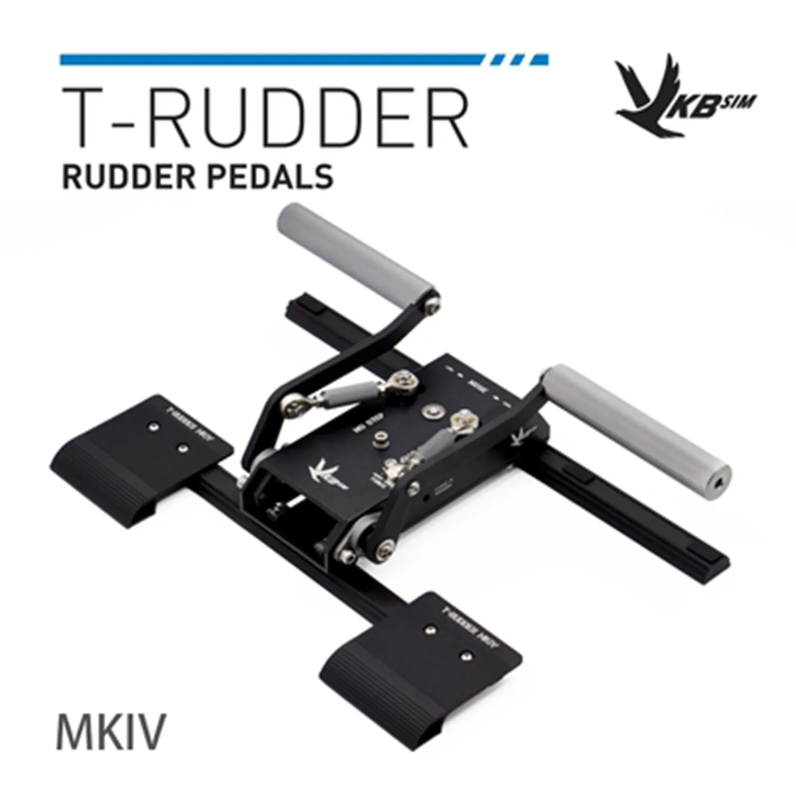 

Педали для руля VKB-Sim T-Rudder MKIV, металлические педали для руля с датчиком холла, для сим-карты, для поворота на задний руль, thrdmaster TPR Sn1 Sn2