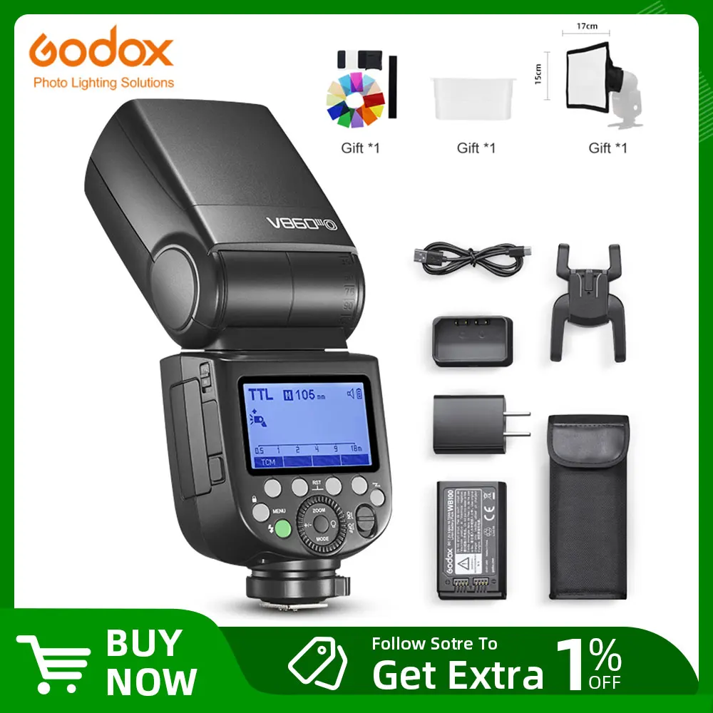 Godox Flash Canon Godox Flash Nikon Speedlite Camera Speedlite