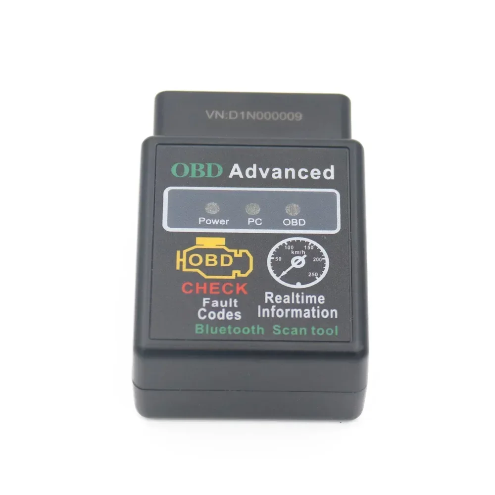 Bluetooth-Compatible Car OBD2 Scanner Elm327 V1.5 Code Reader OBDII Diagnostic Tool Diagnosis Scanner for Android IOS Windows 2