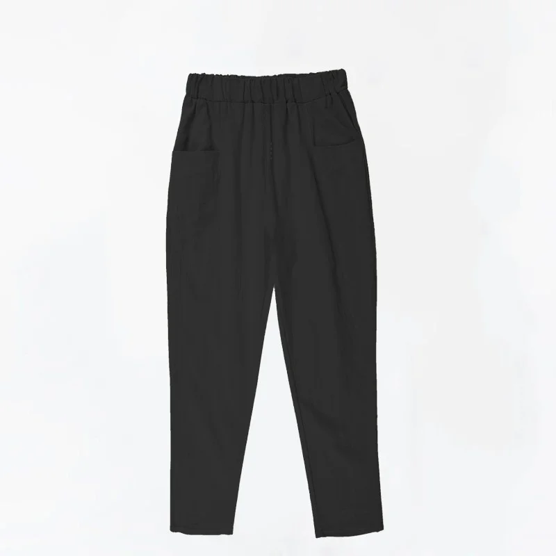 Cotton black [drawstring pocket]